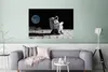 MuchoWow® Poster Astronaut - Mond - Laptop 120x80 cm - Produktbild-Vorschau 5