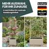 Kreher® XL Gartenspalier 'Ethica' mit Pflanzkübel Breit Produktbild-Vorschau 8