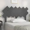 vidaXL Tête de lit Gris 122,5x3x80,5 cm Pin massif Voir les images du produit 2