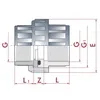 PVC - U Verschraubung IG x IG 1/2" Produktbild-Vorschau 3