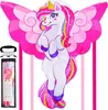 JOYIN Einhorn Drachen 110cm für Spiele im Freien Produktbild-Vorschau 1