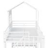 Merax Etagenbett Hochbett 90x200cm mit Hausdesign, Produktbild-Vorschau 4