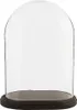 Clayre & Eef Glocke 33x22x42 cm Braun Glas Produktbild-Vorschau 1