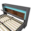 Flieks Hydraulisches Polsterbett 140x200cm mit Usb & Produktbild-Vorschau 9