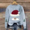 ASKSA Damen Lustige Weihnachtspullover Strickpullover Produktbild-Vorschau 2