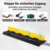 Wiltec Kanal Kabelbrücke 98 x 24 x 4,5 cm, Kabelkanal 13 t Produktbild-Vorschau 6