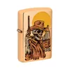 Zippo Feuerzeug Wild West Skeleton Cowboy Skull  Produktbild-Vorschau 3