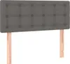 vidaXL Boxspringbett mit Matratze & LED Grau 80x200 cm Produktbild-Vorschau 6