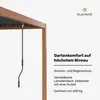 Blumfeldt Pergola 3x4 m - Verstellbares Lamellendach, Produktbild-Vorschau 3