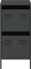 vidaXL Credenza nera 35x39x73,5 cm Acciaio laminato a Anteprima dell’immagine prodotto 5