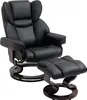 Relaxsessel mit Hocker, Liegefunktion, drehbar, bis 160 kg, Produktbild-Vorschau 1
