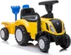 Tracteur de brouette avec remorque New Holland jaune Voir les images du produit 3