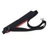 A black and orange strap with a metal clip, isolated on a white background. Náhled obrázku produktu
