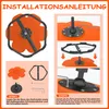 LZQ Sensory Toys dětská otočná židle, autismus, otočná Náhled obrázku produktu 4