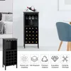 COSTWAY Weinschrank für 20 Flaschen, Weinregal Holz mit Produktbild-Vorschau 3