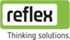 A logo with the text "reflex" and a tagline "Thinking solutions." Produktbild-Vorschau