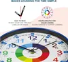Kiddus Time Teacher Wanduhr für Kinder. 30cm Analoger Produktbild-Vorschau 4