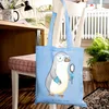 Mr. & Mrs. Panda Jutebeutel Wissenschaftler Herz - Sky Blue Produktbild-Vorschau 4
