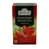 Schwarztee Ahmad Tea | Strawberry Sensation | Mit Erdbeerstücken & Aroma | 20 Teebeutel | 40g Produktbild-Vorschau