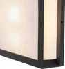 Nowoczesna lampa ścienna zewnętrzna czarna 2-światłowa IP44 Podgląd zdjęcia produktu 5