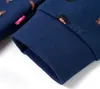 vidaXL Kinder-Kapuzenpullover Marineblau 116 Produktbild-Vorschau 5