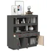 vidaXL Highboard Grau 100x40x108,5 cm Massivholz Kiefer -  Produktbild-Vorschau 6