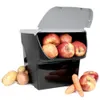 A storage container filled with apples, with onions, potatoes, and carrots around it. Produktbild-Vorschau