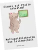 Mr. & Mrs. Panda Postkarte Mathematiklehrerin Leidenschaft Produktbild-Vorschau 1
