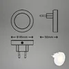 Veilleuse LED avec capteur 65x50mm ronde 0.5W 30lm 3000K Voir les images du produit 5