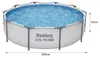 Bestway Steel Pro 56406, 4678 l, Basen ramowy, 18,3 kg Podgląd zdjęcia produktu 10