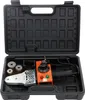 A plastic carrying case containing a polyfusion welding tool and its accessories. Anteprima dell’immagine prodotto