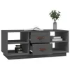 vidaXL Couchtisch Grau 100x50x41 cm Massivholz Kiefer Produktbild-Vorschau 3