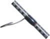 A close-up view of a fishing rod guide and a section of the rod. Produktbild-Vorschau