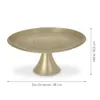 Présentoir à gâteaux élégant en verre - 28 cm de diamètre Voir les images du produit 18