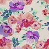 OUTDOOR DEKOSTOFFE OXFORD - Motiv aquarell blumen I DX109 Produktbild-Vorschau 1