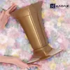 KADAX Wazon Na cmentarz Flakon Grób Nagrobek 30cm Złoty Podgląd zdjęcia produktu 4