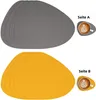 4er Set Platzset Tischsets und Untersetzer aus Leder Produktbild-Vorschau 3