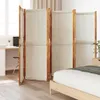 vidaXL 6-tlg. Paravent Hellgrau 420x180 cm Produktbild-Vorschau 2