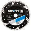 GRAPHITE 57H871 Disco diamantato 200 x 25,4 mm, turbo. Anteprima dell’immagine prodotto 1