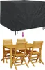 vidaXL Copertura per mobili da giardino nera 135 x 135 x 90 Anteprima dell’immagine prodotto 7