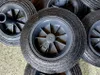 Räder 200mm Müllbehälter Rad Mülleimer Abfallbehälter  Produktbild-Vorschau 2