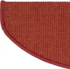 Sisal-Stufenmatte Pure Nature Halbrund rot 23,5 x 65 cm Produktbild-Vorschau 4