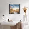 Gerahmtes Poster - Schwarzer Rahmen - Ähren Küste Sonne - Produktbild-Vorschau 6
