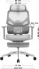 Mark Adler Expert 8.7 Ergonomischer Bürostuhl Grau Mesh, Produktbild-Vorschau 7