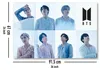 Erik Editores Bts 4 Plakat Blau  Blau One Size Produktbild-Vorschau 4