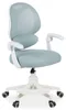 Schreibtischstuhl ISLA mit Fußstütze, Grün – ergonomischer Produktbild-Vorschau 3