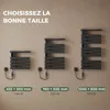 S'AFIELINA Sèche-serviettes électrique avec étagère  Voir les images du produit 2