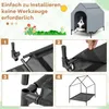 GOPLUS 2 in 1 Hundebett & erhöhte Hundehütte, Haustierbett Produktbild-Vorschau 5
