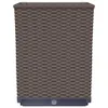 vidaXL květináč 4 ks Hnědý 30x30x37 cm Polypropylen Náhled obrázku produktu 6