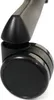 A close-up shot of a black office chair caster wheel. Podgląd zdjęcia produktu